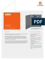 Schlage Power Supplies PS902 Data Sheet 104195