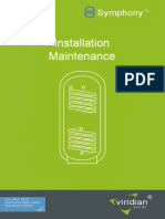 Symphony Solar Cylinder Installation Maintenance Manual PDF