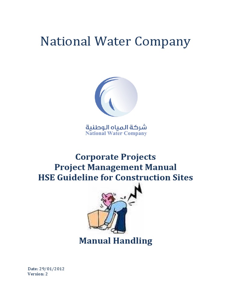 HSE Manual Handling Guidelines for Construction | PDF | Personal ...