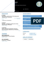 L and T Resume PDF