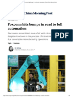 Banana Fox hits bumps in road to full automation - SCMP