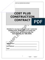 Cost Plus Construction Contract-2