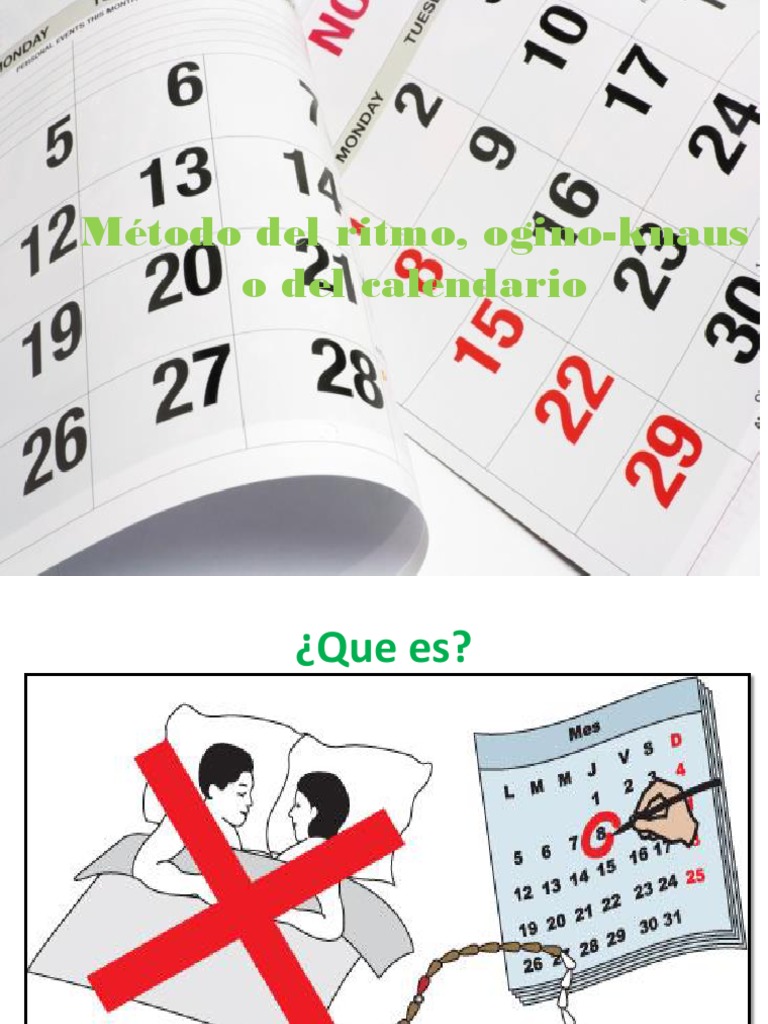 Método Ogino-Knaus: Guía de Uso y Precauciones | PDF