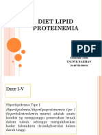 Diet Lipid Proteinemia