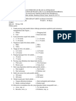 SOAL ULANGAN SEMESTER GENAP TAHUN AJARAN 2019/2020