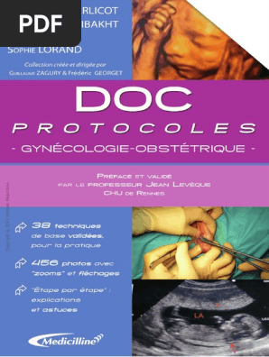 Protocoles Gynecologie Obstetrique Pdf Pdf Cancer Du Sein Sein