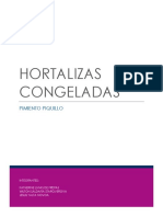 Hortalizas Congeladas Pre Elaborado