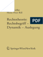 (Forschungen aus Staat und Recht 136) Heinz Peter Rill (auth.), Univ.-Prof. Dr. Stefan Griller, Univ.-Prof. Dr. Heinz Peter Rill (eds.)-Rechtstheorie_ Rechtsbegriff — Dynamik — Auslegung-Springer Vien.pdf