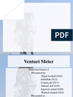 Venturi Meter