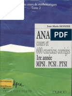 (J.M.Monier) Analyse2 Mpsi (BookFi) PDF