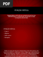 Função Fática