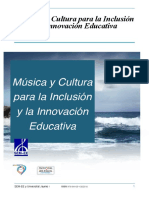 Libro - Música y Cultura para La Inclusión y La Innovación