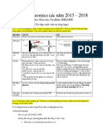 VNU, HUS - Tổng hợp Đề thi Proteomics và SHCT các năm (2015-2018)