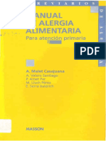 Manual de Alergia Alimentaria para Atencion Primaria 1ed PDF