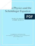 Particle Physics and The Schrödinger Equation (Cambridge Monographs On Particle Physics, Nuclear Physics and Cosmology 6)