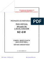 Programa Construcción de Pozo 01-04-2019