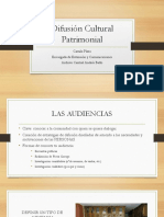 Difusión Cultural Patrimonial