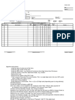 Pay Change Form PDF