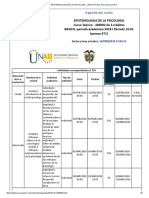 Agenda - EPISTEMOLOGIA DE LA PSICOLOGIA - 2018 I Periodo 16-01 (Peraca 471)