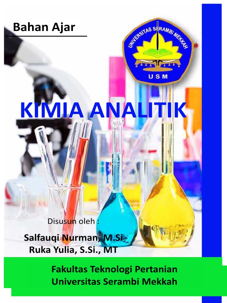 Bahan Ajar Kimia Analitik | PDF | Sains & Matematika