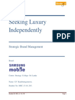 Brand Audit Samsung PDF