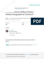 Do Innovations Diffuse Faster Within Geo