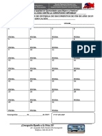 CONTROL DE ENTREGA DE DOC 2019