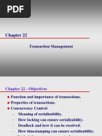 Ch#22 TRANSACTION - MANAGEMENT