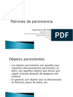 Patrones de Persistencia 1 DPP