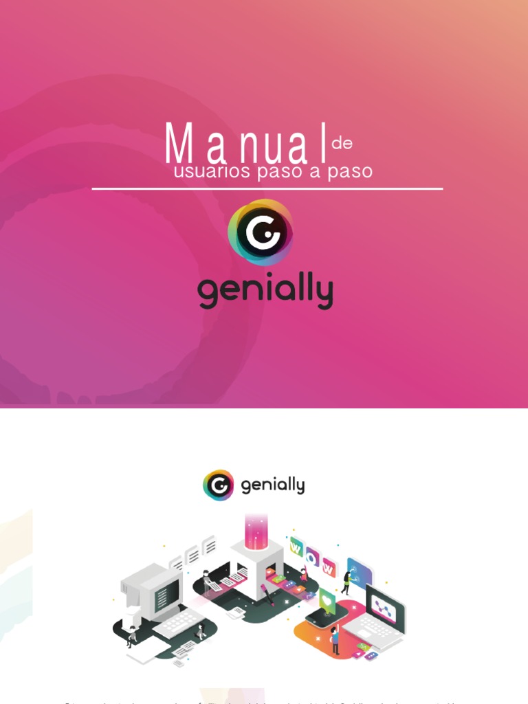 Manual de Uso Paso A Paso de Genially | PDF | Hipervínculo | Ventana ...