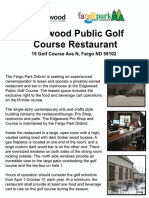 Edgewood Clubhouse Flyer