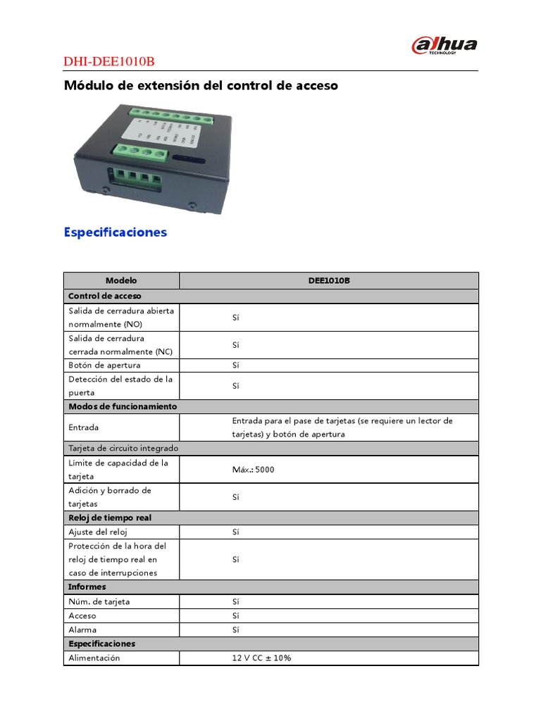 Dhi-Dee1010b Es | PDF