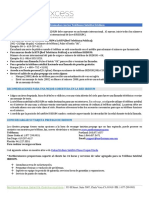 Instrucciones para Llamar y Recibir Llamadas de Un Telefono Iridium PDF