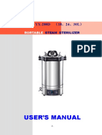 YX-280D Autoclave Use's Manual