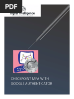 Check Point MFA With Google Authenticator 2