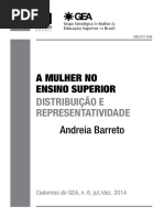 Mulheres docentes e ensino superior