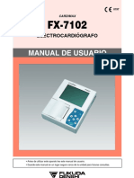 Electrocardiográfo Fukuda Denshi Cardimax FX-7102 (Español) PDF