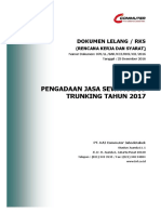 070 RKS Pengadaan Jasa Sewa Radio Trunking Tahun 2017 PDF