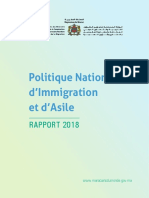 Politique Nationale Dimmigration Et Dasile - Rapport 2018 PDF