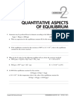 Quantitative equilibrium calculations