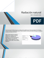 Radiacion Natural