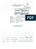 BAP-00-60-GS-0001-R - 1 Engineering Spec For Insulation