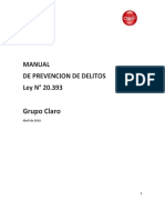 Manual Prevencion Delitos ClaroChile 201606
