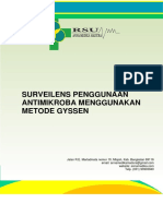 SURVEILANS PENGGUNAAN ANTIMIKROBA MENGGUNAKAN METODE GYSSEN (KUANTIITATIF New) 1