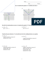 01 Transformations of Graphs PDF