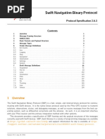 Swift Navigation Binary Protocol Specification v2.6.3