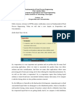 Fundamentals of Food Process Engineering: Evaporation and Concentration