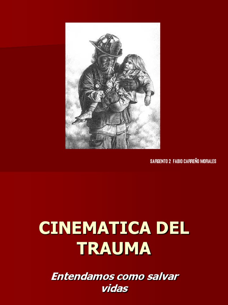 Cinemática del Trauma en Accidentes | PDF | Lesión | Masa