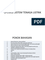 1 - Materi Operasi Sistem Tenaga 2019