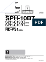 Pioneer Sph-10bt c10bt c19bt Crt6293